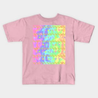 Flamingos And Pineapples Kids T-Shirt